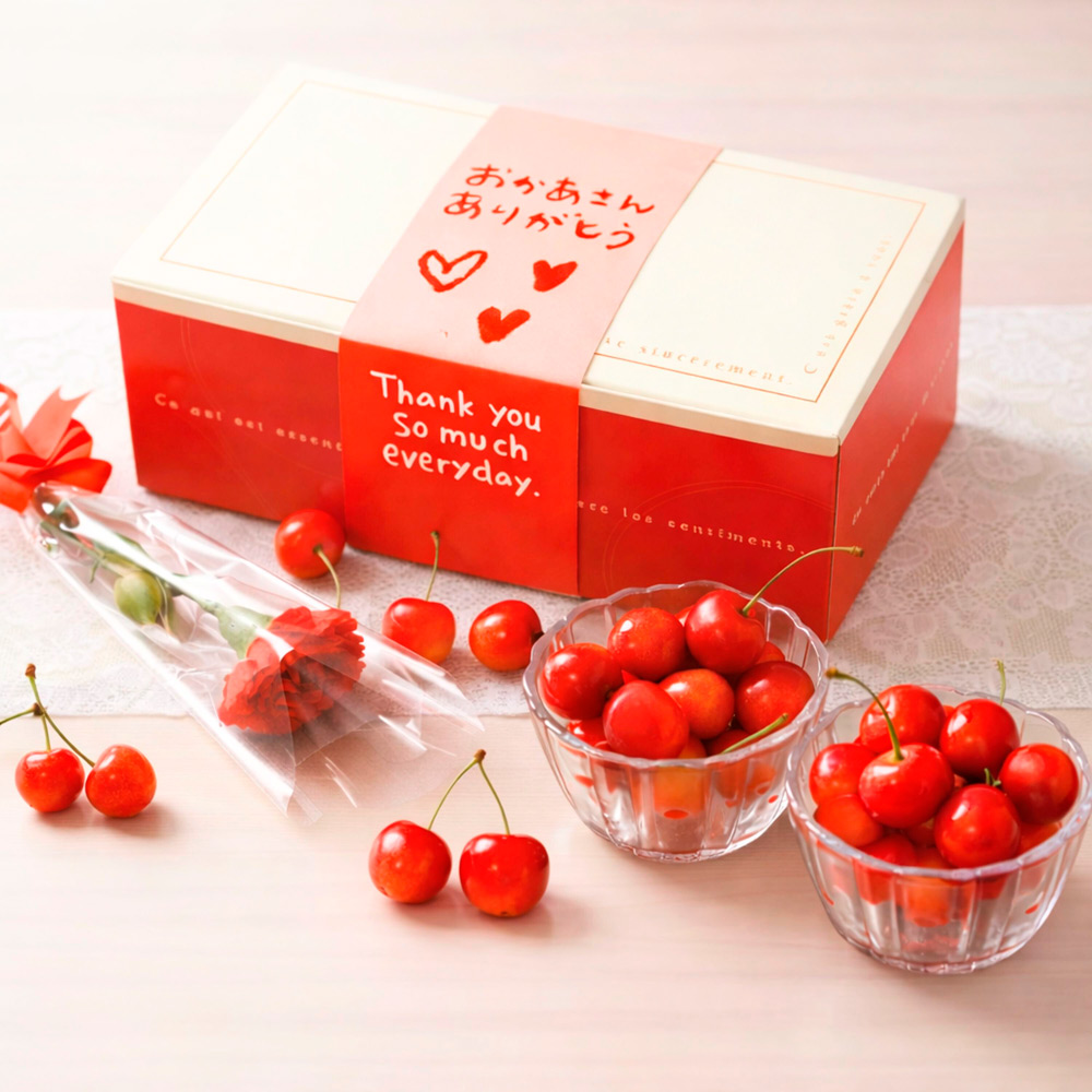 【母の日】国産さくらんぼ Lサイズ（山形県もしくは山梨県）