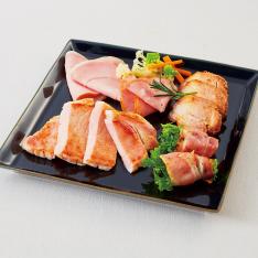 〈鹿児島　マイスター山野井〉炭焼きみそ漬け焼豚とスライスセット