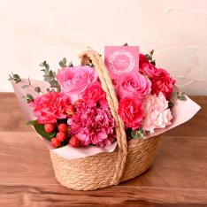 【母の日】ギフトアレンジメント「グレース」