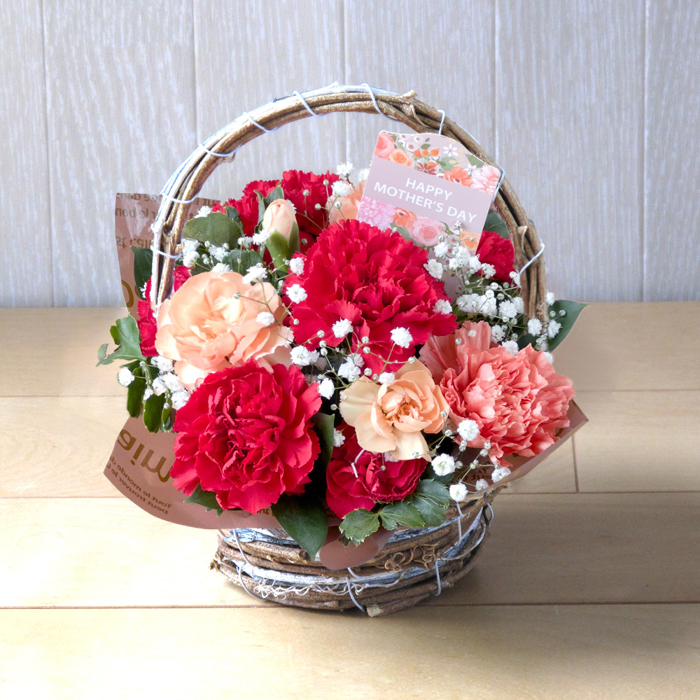 【母の日】生花アレンジメント「ティナ」