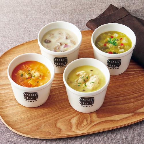 〈スープストックトーキョー〉冬のシチューと野菜スープセット7個