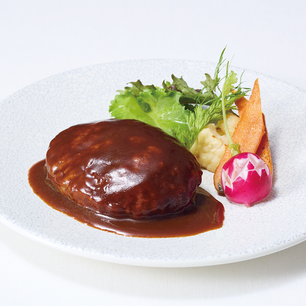 〈神戸牛〉ハンバーグセット
