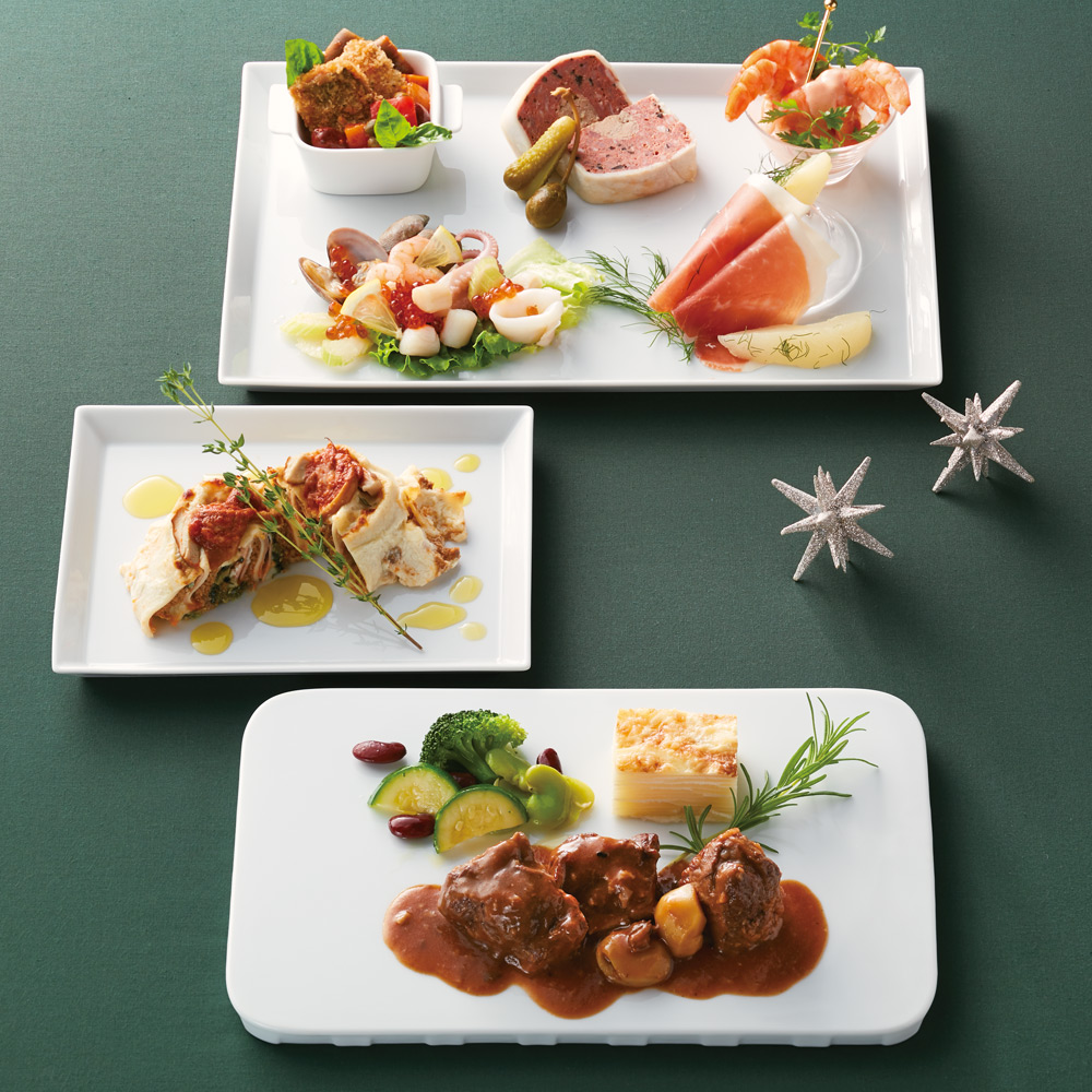 新宿店24日 25日店頭お渡し 高島屋限定 クリスマスディナーセット 2人前 E H 05m 商品詳細 高島屋オンラインストア