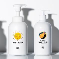 ベビーソープ（泡タイプ全身用）・ベビーオイルセット