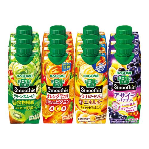 〈カゴメ〉野菜生活 スムージーギフトセット