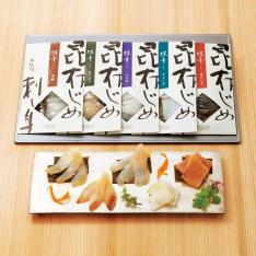 〈富山・かねみつ〉昆布じめ刺身「漁音」5種詰合せ