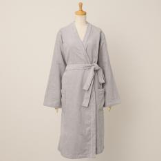 エアリータッチバスローブ ユニセックス グレー M→LA