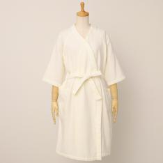 エアリータッチレディスバスローブ アイボリー S→M