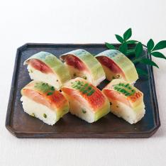〈滋賀・すし慶げんさん〉鯖の棒すしと金目鯛あぶりすし
