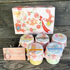 【母の日】＜成城プリン＞5個詰合せ（母の日パッケージ）