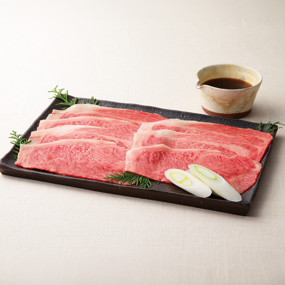 〈道頓堀　はり重〉黒毛和牛すき焼きセット