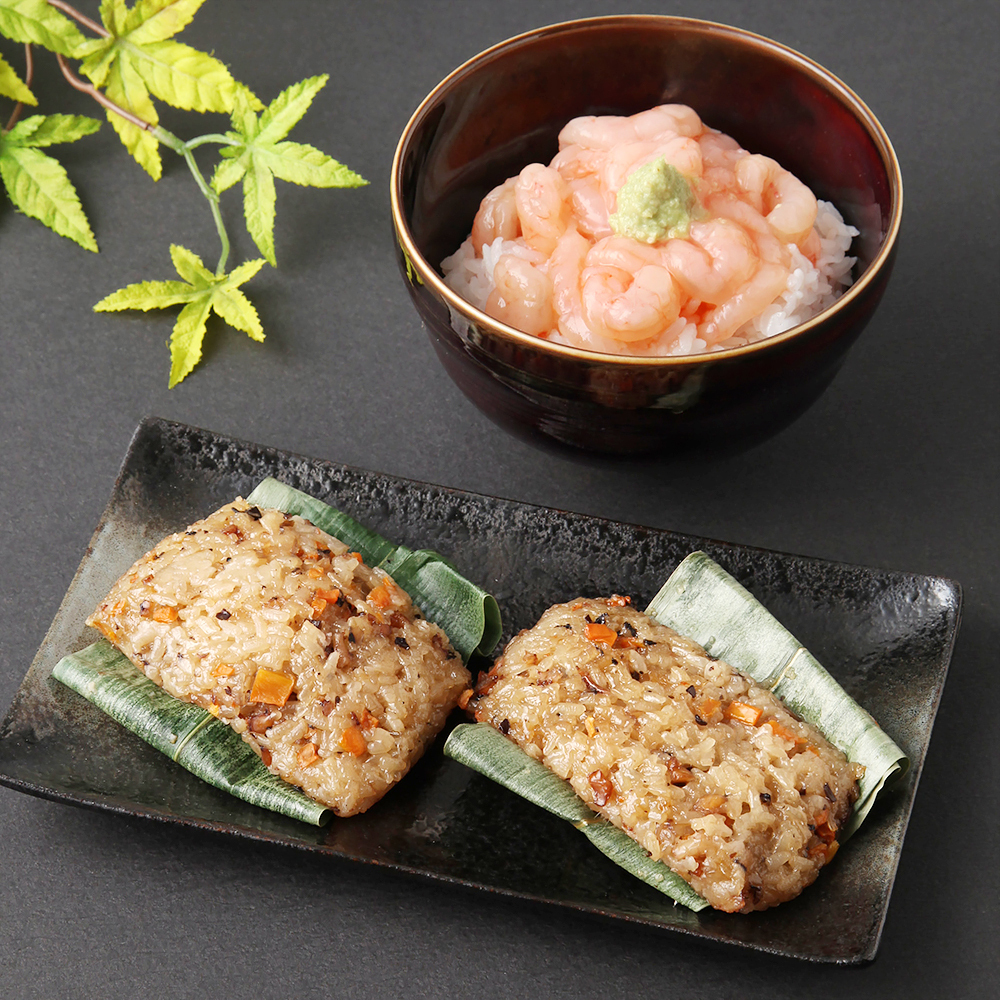 越路 甘えび丼の具と海鮮おこわ詰合せ 商品詳細 高島屋オンラインストア