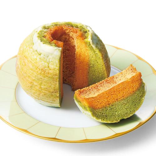 ふわふわ金のメロン（メロンバームクーヘン）