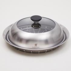 フライパン用 ドーム型蒸し器 24-26cm