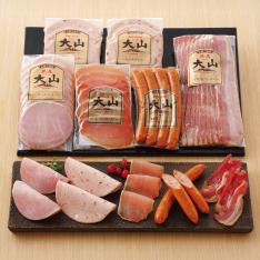 〈鳥取・大山ハム〉伝統の逸品 5種6品の詰合せ