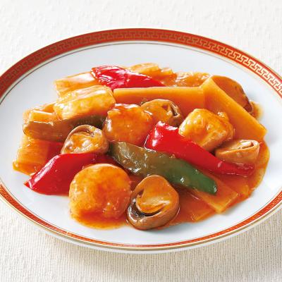 【よりどり】えびといかの甘酢唐辛子炒め　えびといかの甘酢唐辛子炒め