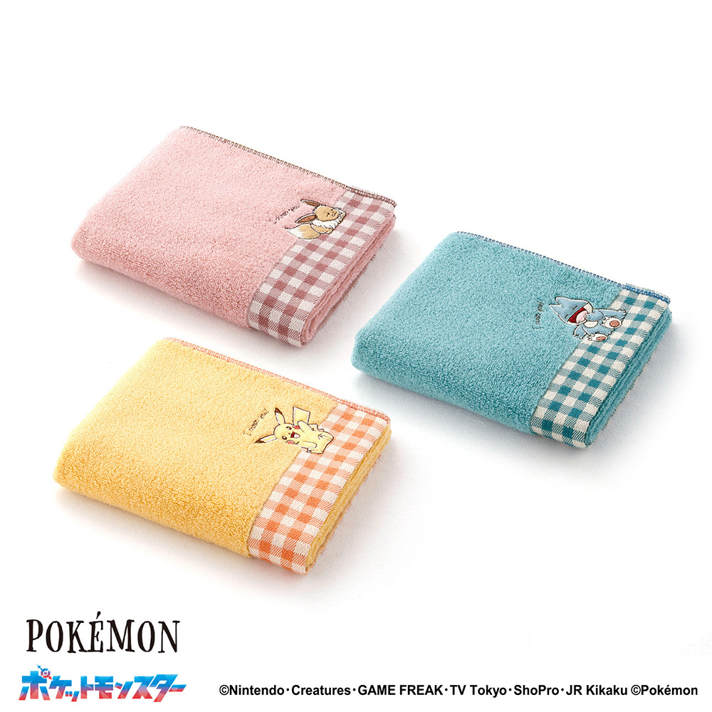 ＜ポケットモンスター＞I choose you フェイスタオル 3枚セット