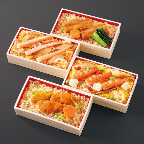 〈美食良菜〉海鮮箱御膳　椿寿