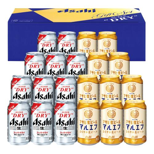 〈アサヒ〉スーパードライ・アサヒ生ビールダブルセット