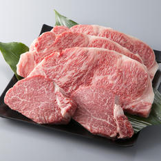 近江牛ステーキセット（ロース3枚・ヒレ2枚）