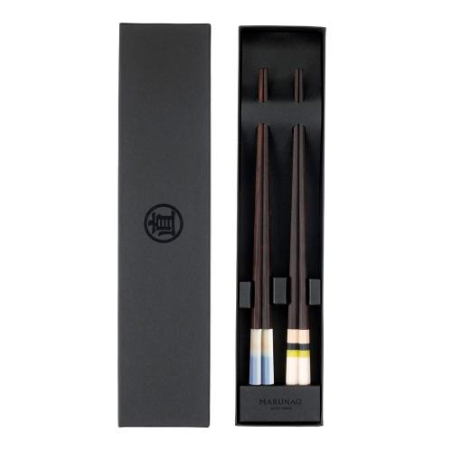 夫婦箸セット 上箸   LAコースト・マンチェスタービー