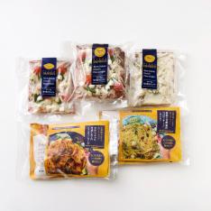 ローマピッツァ・生パスタのセットの詰合せB