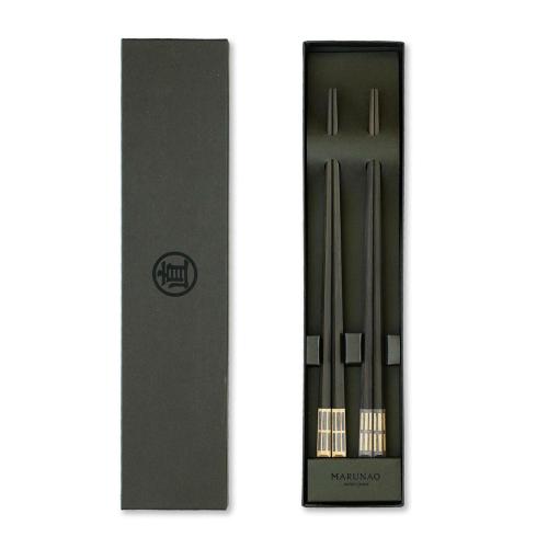 夫婦箸セット 特上箸 御影・格子