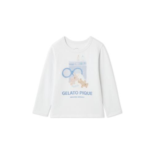 ［KIDS］ウォッシングアニマルワンポイントロンT 90→120