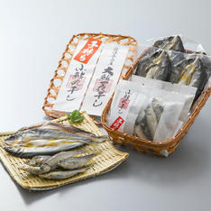 子持ち小鮎・大鮎干物詰合せ