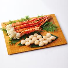 たらばがに・帆立貝柱セット