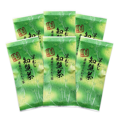 農家のこだわり　深むし知覧茶