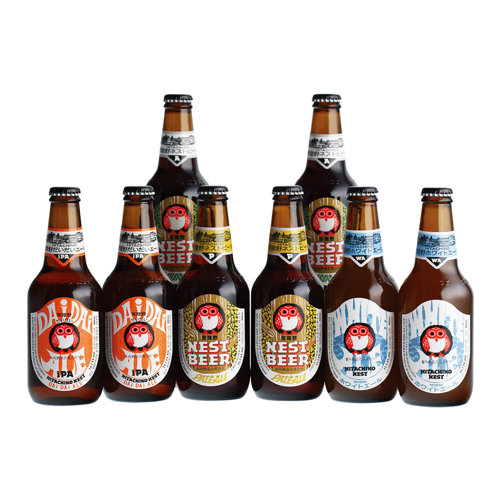 〈木内酒造〉常陸野ネストビール8本セット