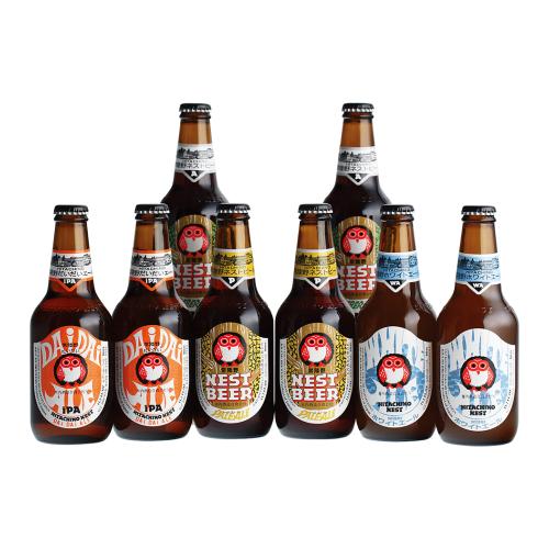 〈木内酒造〉常陸野ネストビール8本セット