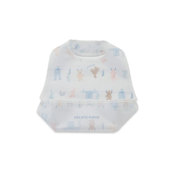 ［BABY］ウォッシングアニマル柄お食事スタイ