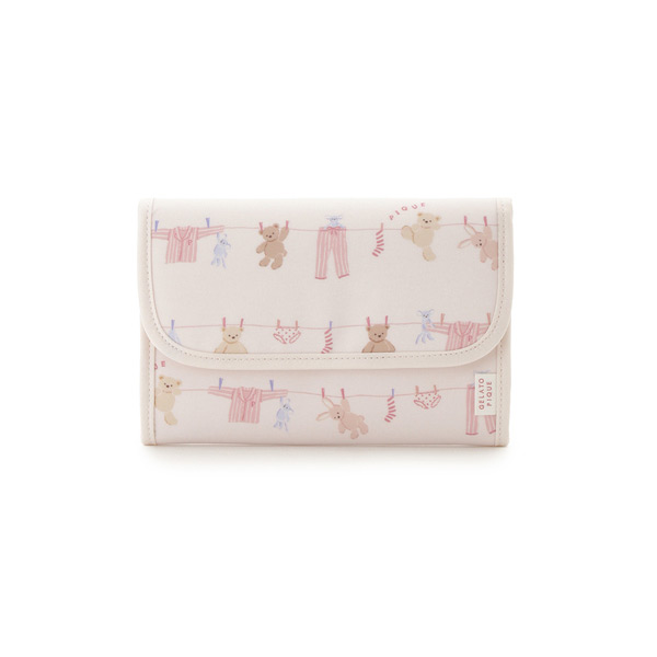 ウォッシングアニマル柄母子手帳ケースS