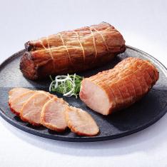 〈マイスター山野井〉国内産炭焼き焼豚二種セット