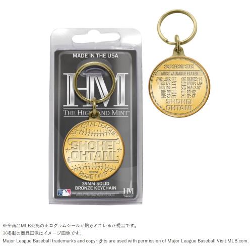 ドジャース 大谷翔平 2025 NL MVP 受賞記念 コインキーチェーン