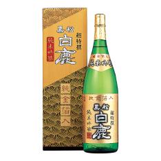 〈黒松白鹿〉純米吟醸（純金箔入）