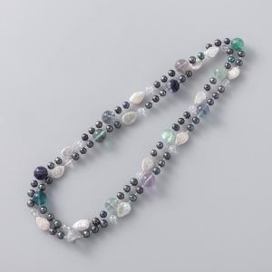 高島屋 パール 真珠 ネックレス シルバー金具 SILVER アコヤ真珠2点セット（約7.0～7.5mm未満珠） | 商品詳細