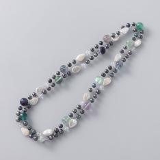 淡水パールロングネックレス