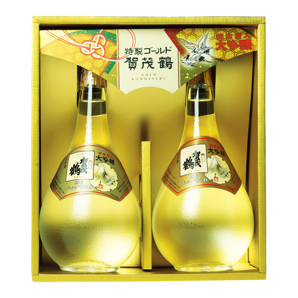 〈賀茂鶴〉ゴールド賀茂鶴詰合せ