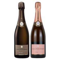 ルイ・ロデレール ヴィンテージ ブリュット＆ロゼ 2本セット
