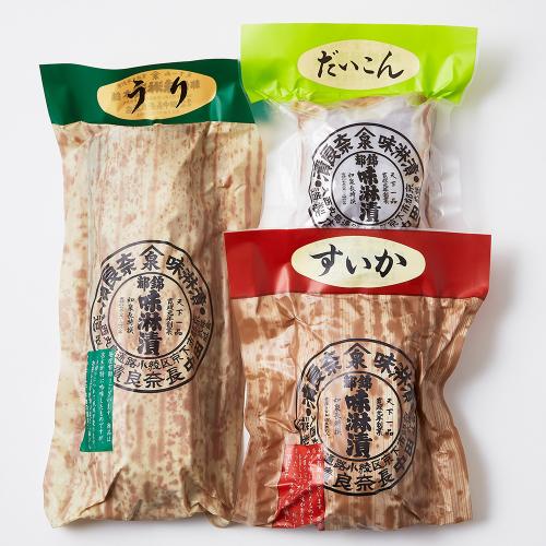 都錦味淋漬(瓜・西瓜・大根)