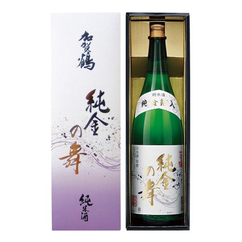 〈加賀鶴〉特別純米「純金の舞」（金箔入）