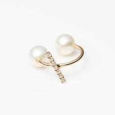 K10 ダイヤバーイヤーカフ