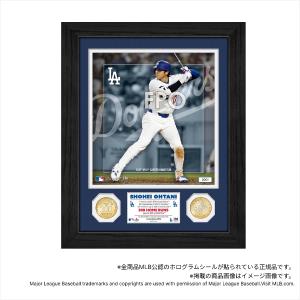 ドジャース 大谷翔平 MLB 通算300本塁打達成記念ダブルコインフォトミント　　