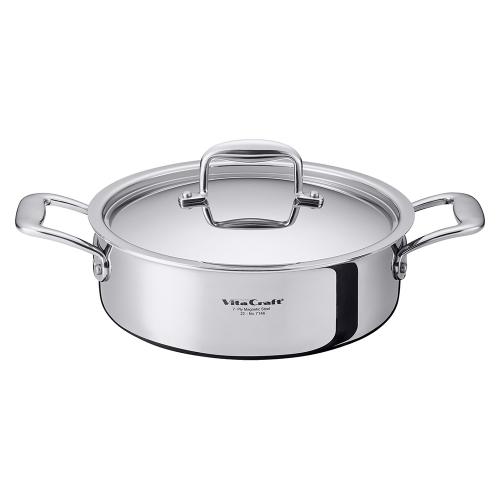 Nシリーズ 両手鍋 浅型24cm