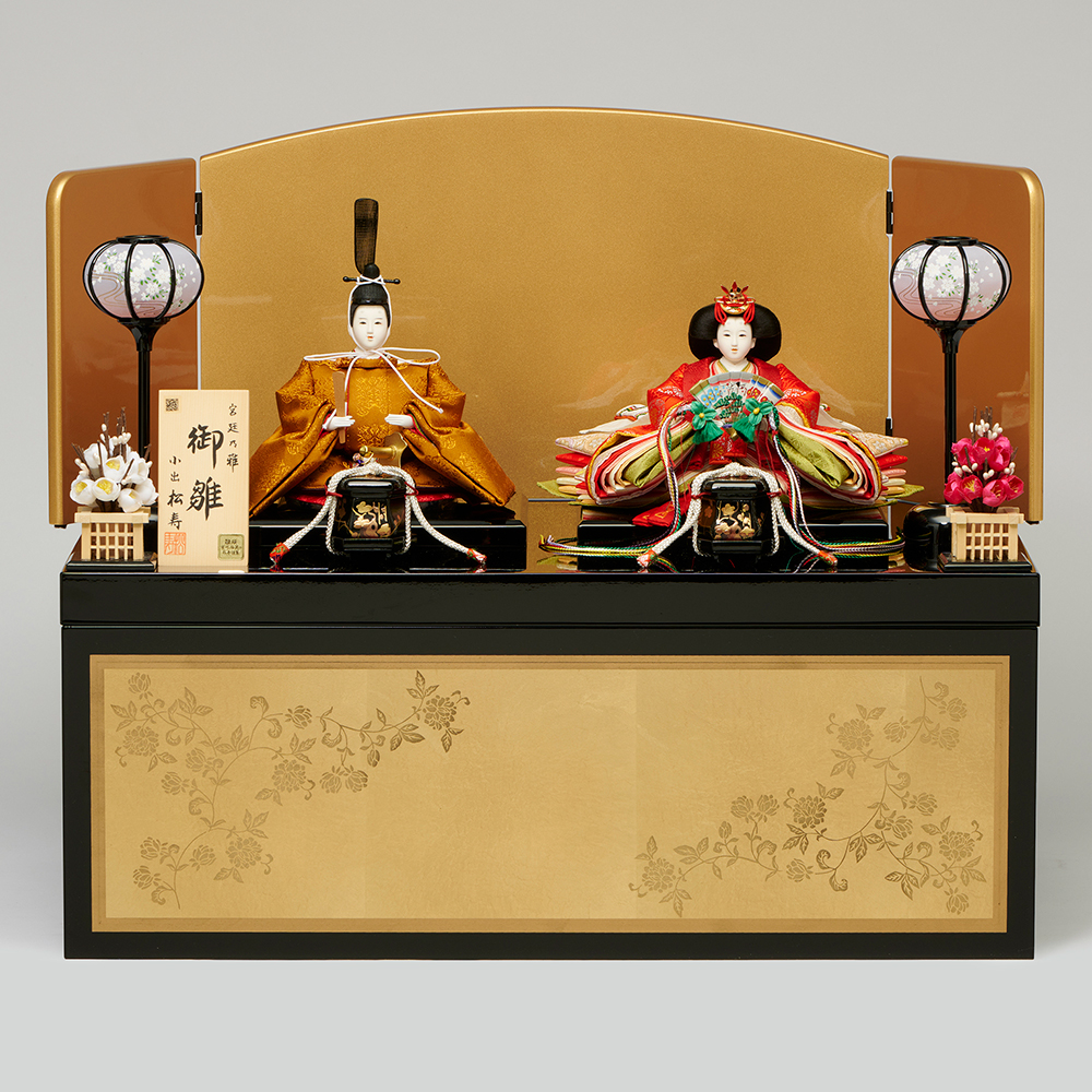 衣裳着親王飾り一式　収納