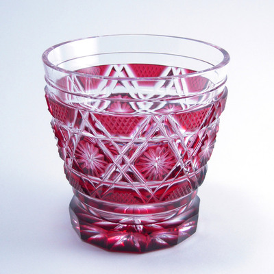 島津 薩摩切子 本格焼酎 萬世酒造】限定酒 薩摩萬世500ml（薩摩切子ボトル入り
