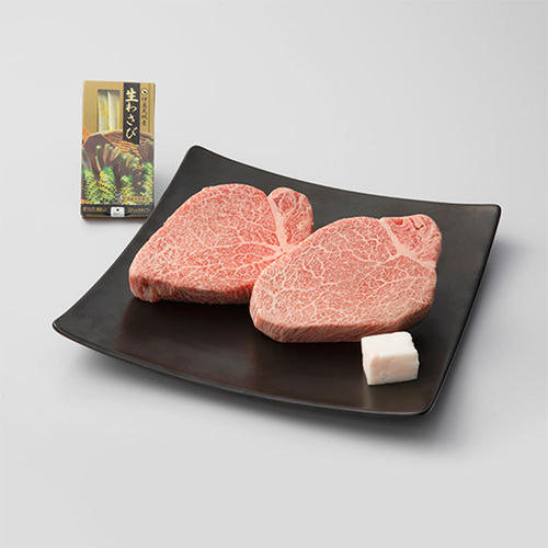 国内産黒毛和牛ヘレステーキ